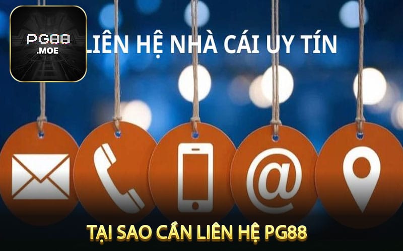  Tại Sao Cần Liên Hệ PG88?